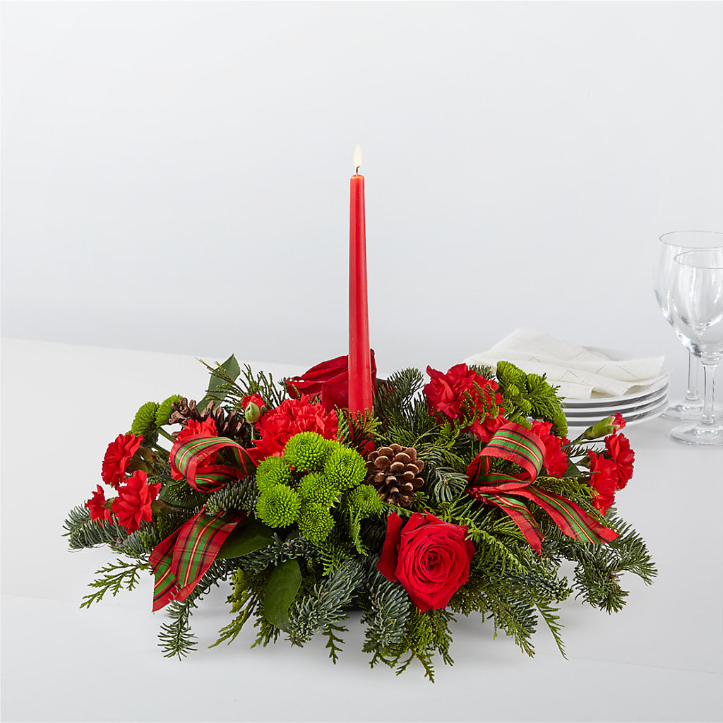 By the Candlelight Centerpiece – Sanford Floral Marketing, Sanford FL