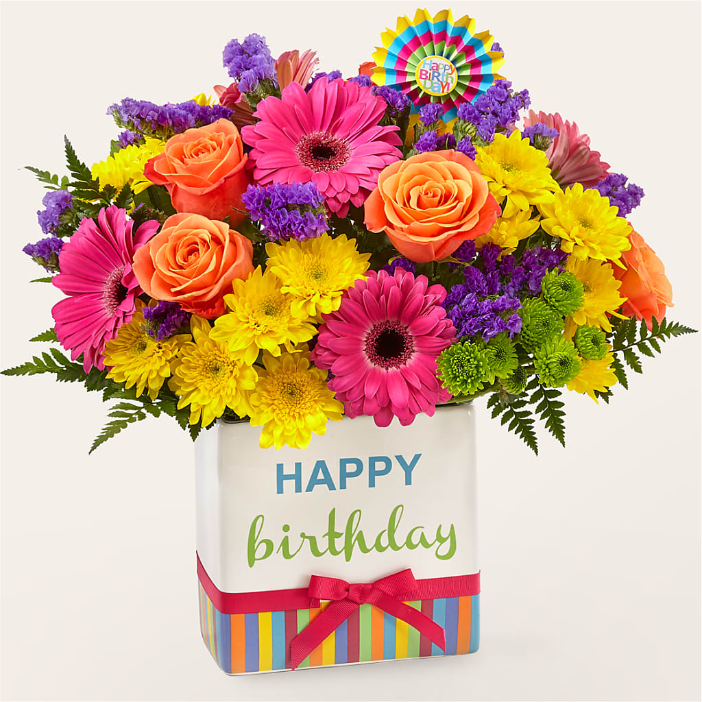 Birthday Brights Bouquet – Sanford Floral Marketing, Sanford FL