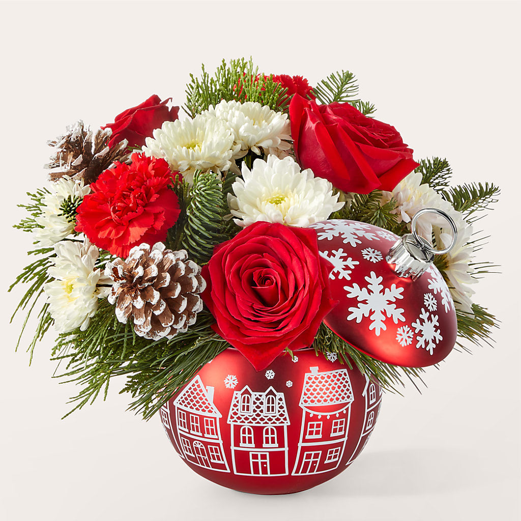 Christmas Village Ornament – Sanford Floral Marketing, Sanford FL