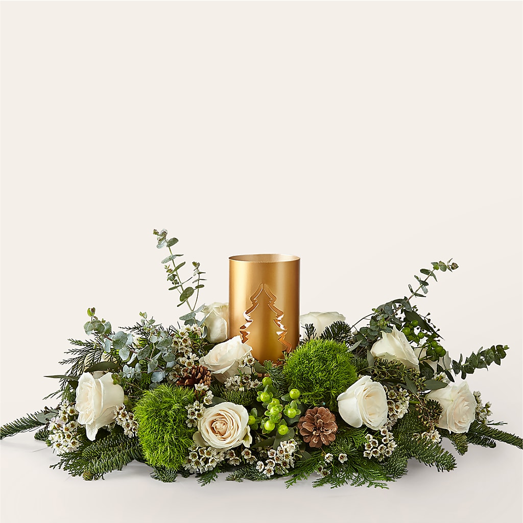 Chestnuts Roasting Centerpiece – Sanford Floral Marketing, Sanford FL