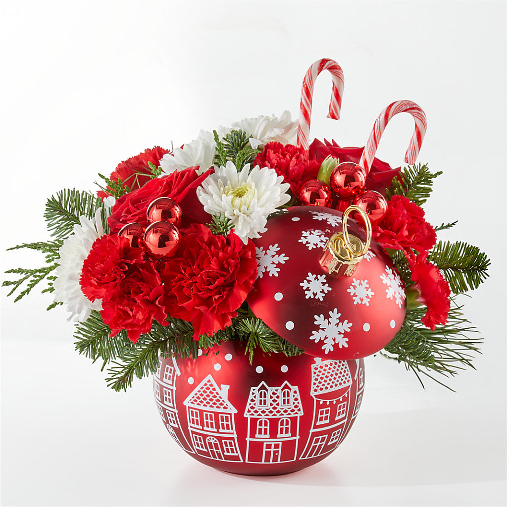Cheer in the Air Ornament – Sanford Floral Marketing, Sanford FL