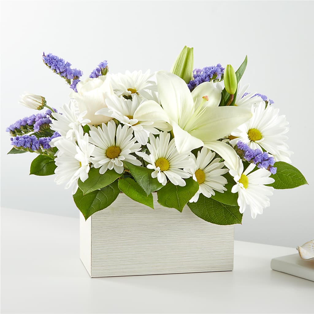 Beyond Blue Box Bouquet – Sanford Floral Marketing, Sanford FL
