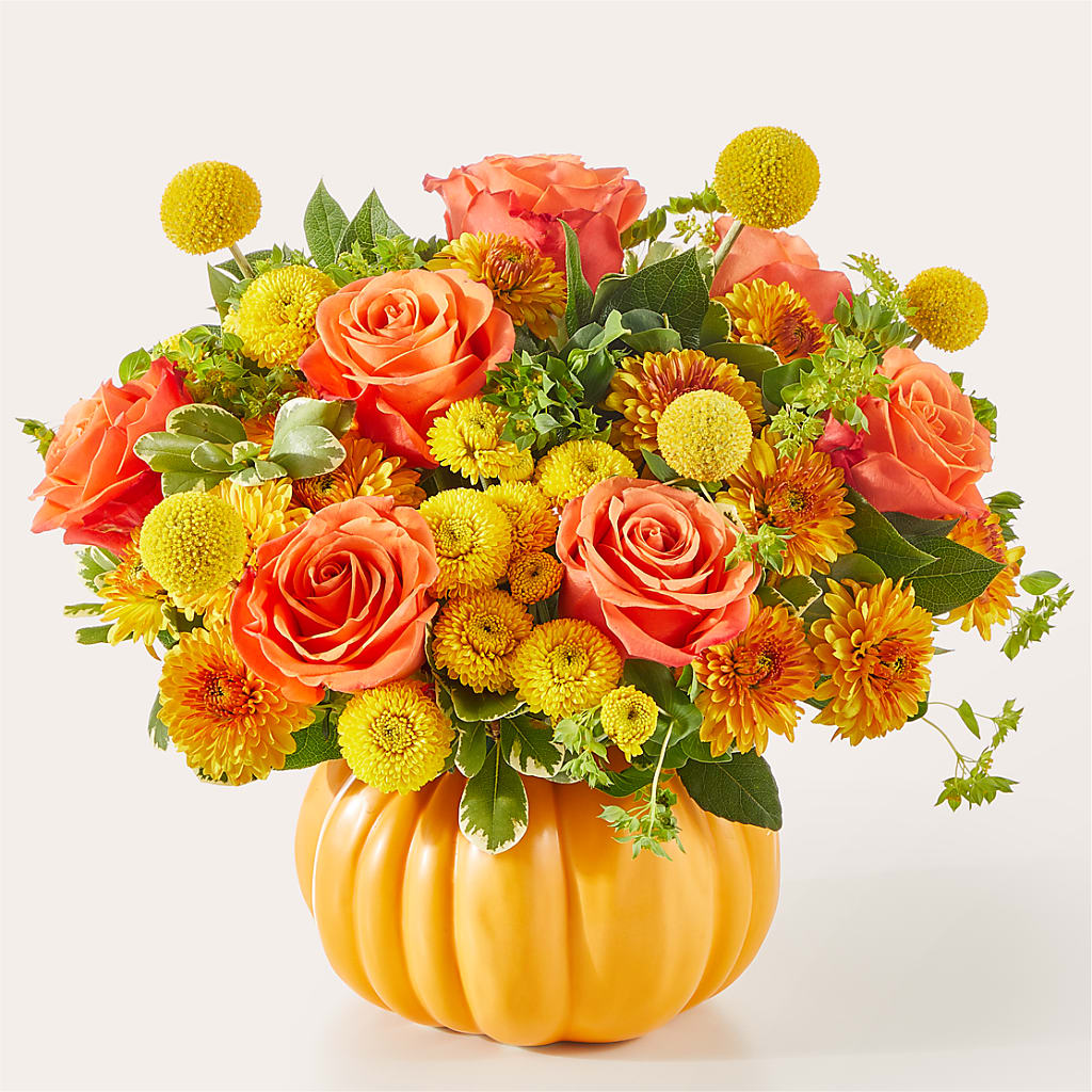Gourdgeous Pumpkin – Sanford Floral Marketing, Sanford FL