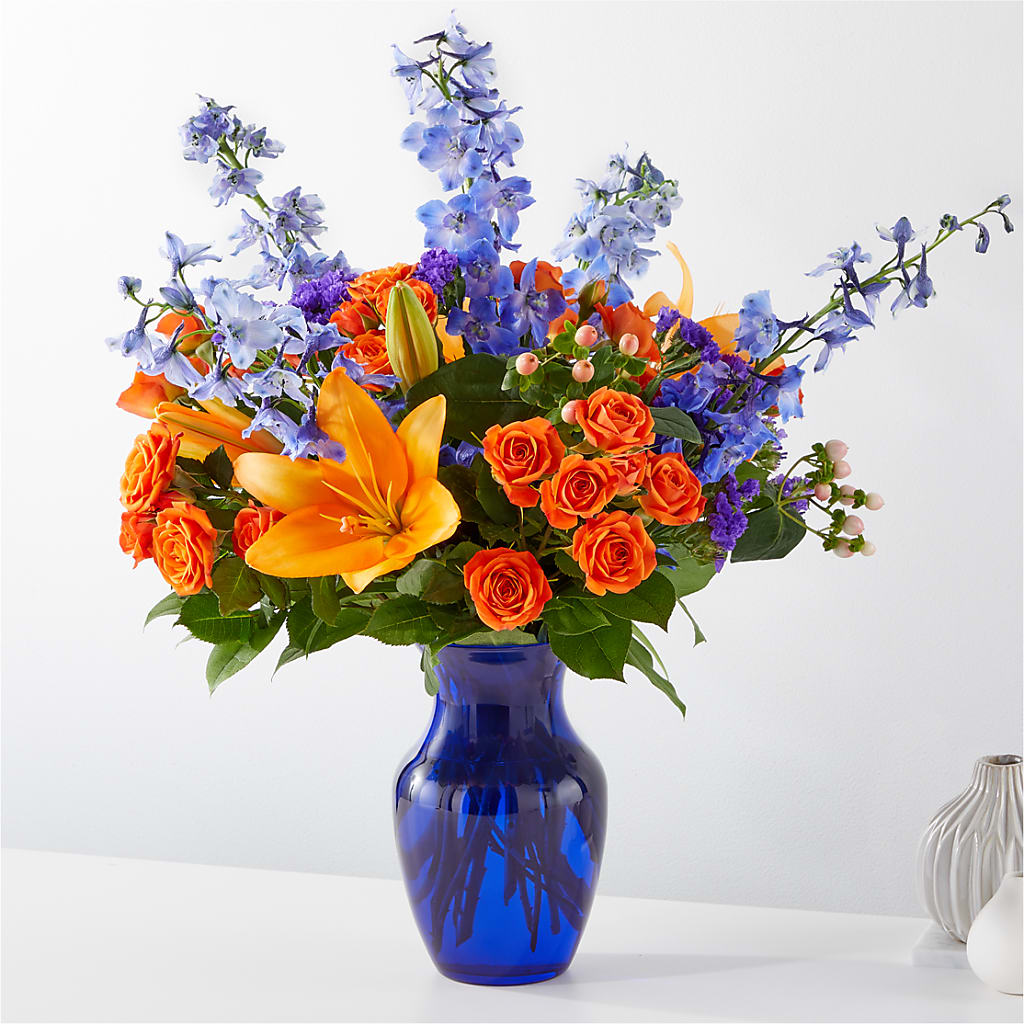 Radiant Citrus Bouquet – Sanford Floral Marketing, Sanford FL