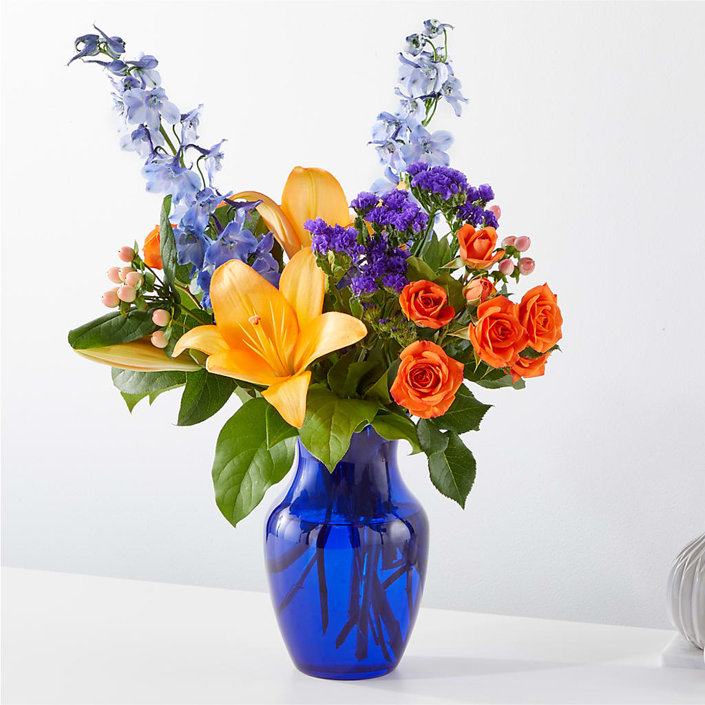Radiant Citrus Bouquet – Sanford Floral Marketing, Sanford FL