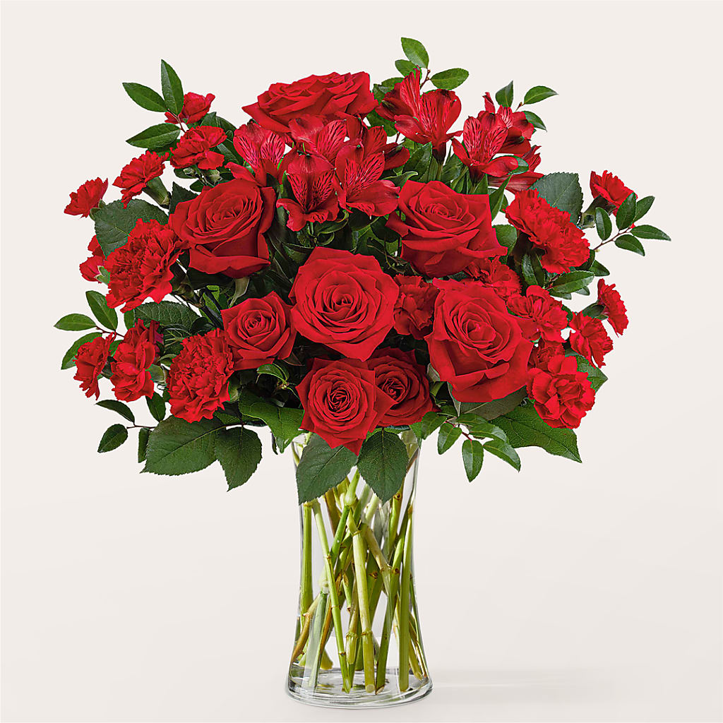 Brilliant Ruby Bouquet – Sanford Floral Marketing, Sanford FL