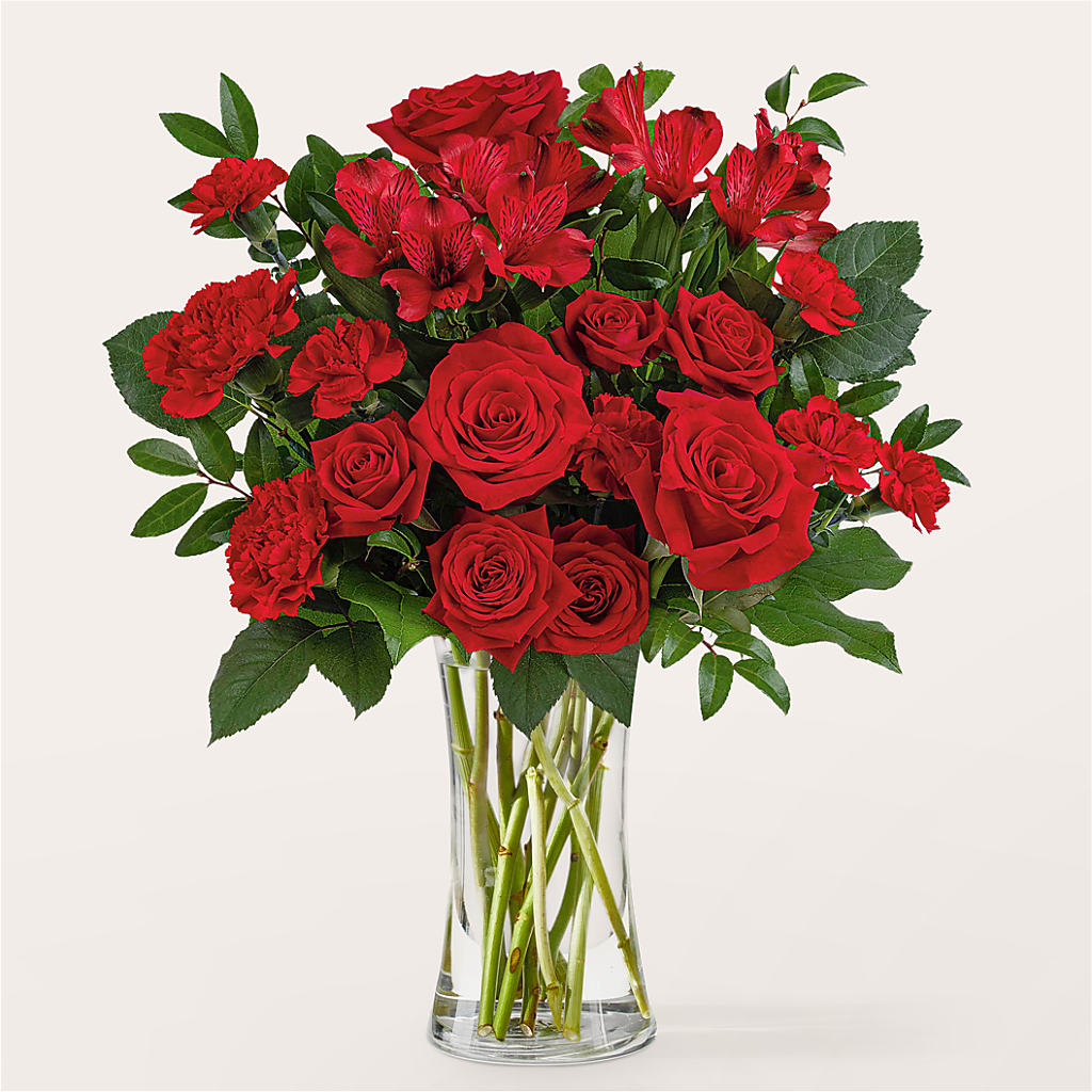 Brilliant Ruby Bouquet – Sanford Floral Marketing, Sanford FL