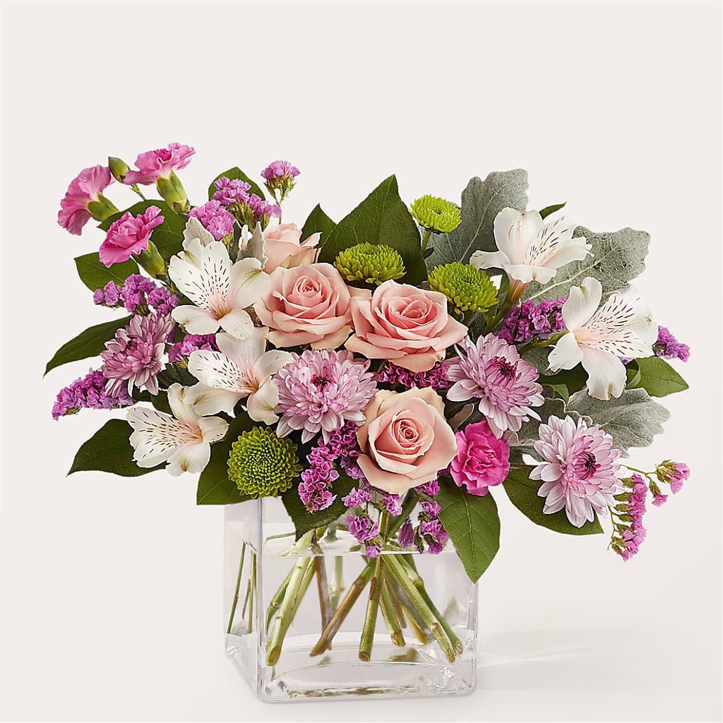 Pink Suede Bouquet – Sanford Floral Marketing, Sanford FL