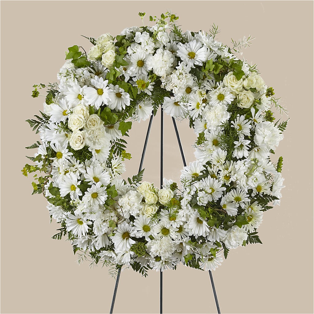 Faithful Wishes Wreath – Sanford Floral Marketing, Sanford FL