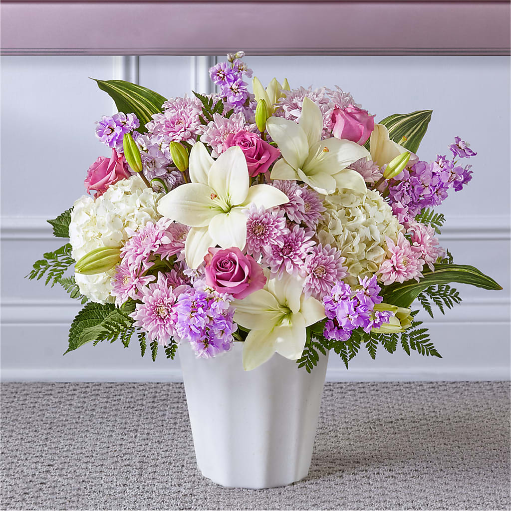 Heaven Sent Floor Basket – Sanford Floral Marketing, Sanford FL