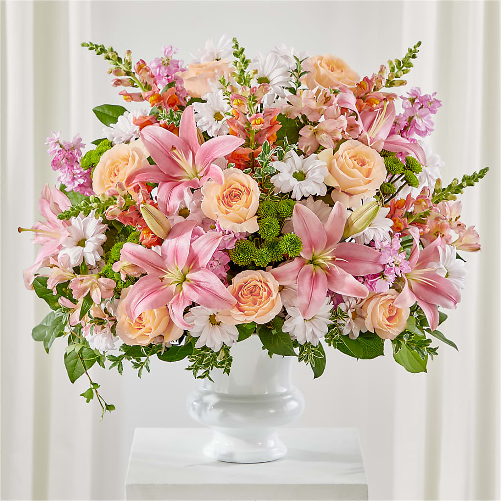 Heartfelt Gesture Urn Arrangement – Sanford Floral Marketing, Sanford FL