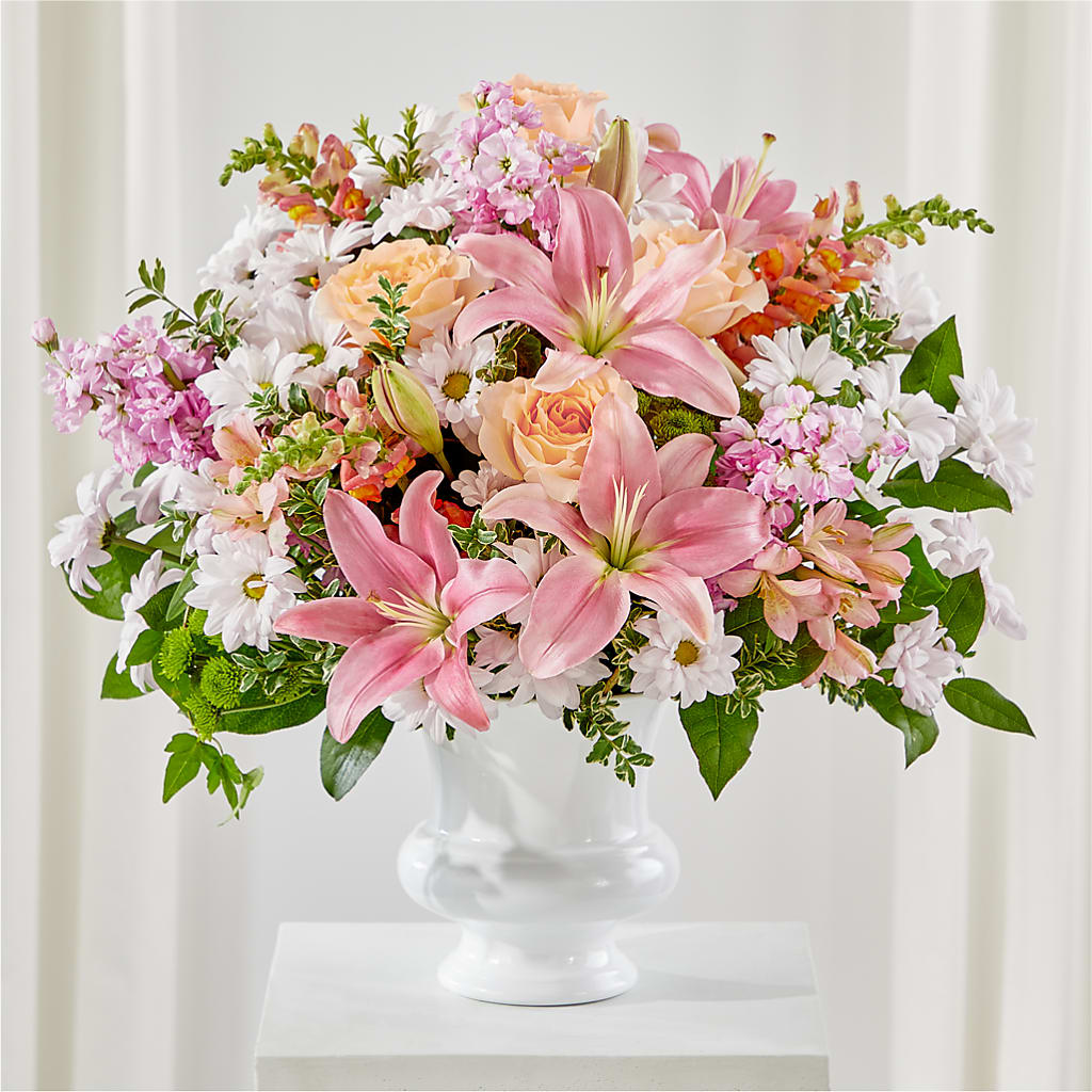 Heartfelt Gesture Urn Arrangement – Sanford Floral Marketing, Sanford FL