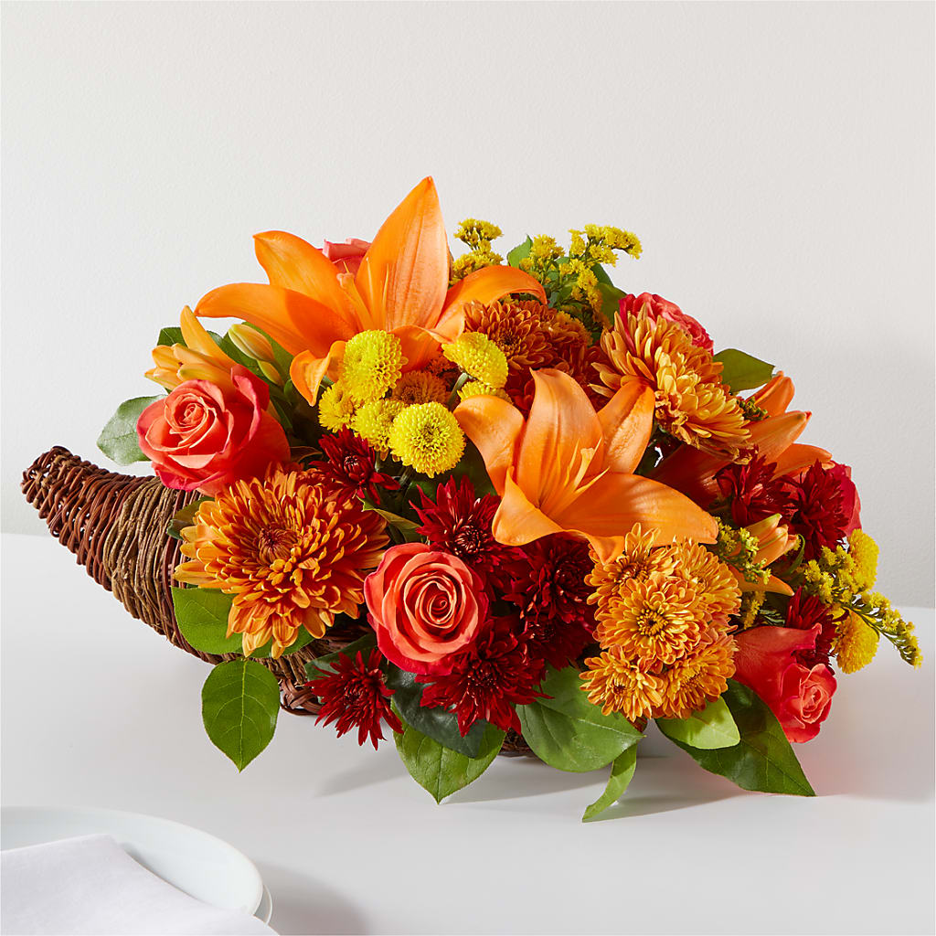 Bouquet of Blessings Cornucopia – Sanford Floral Marketing, Sanford FL