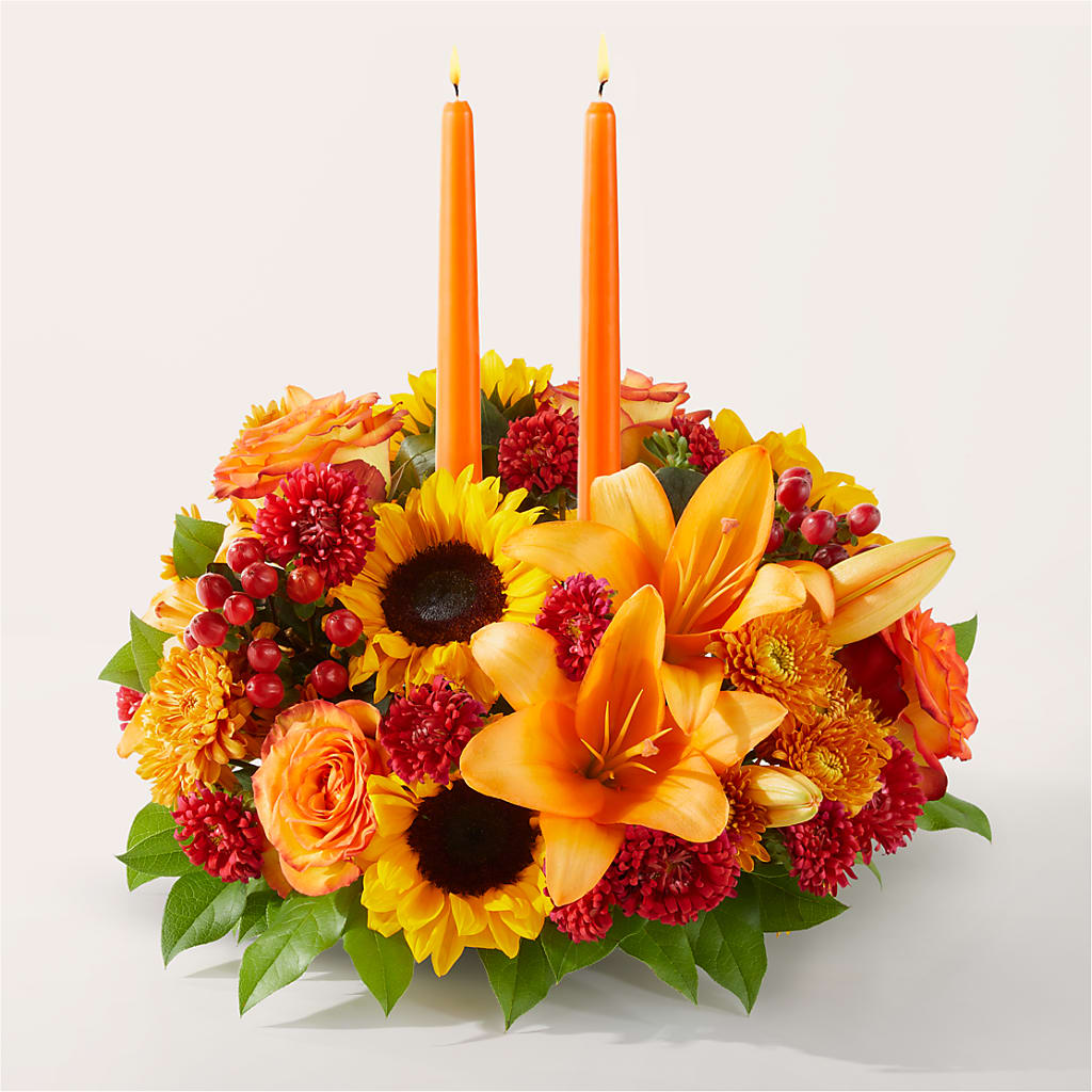 Grateful Centerpiece – Sanford Floral Marketing, Sanford FL