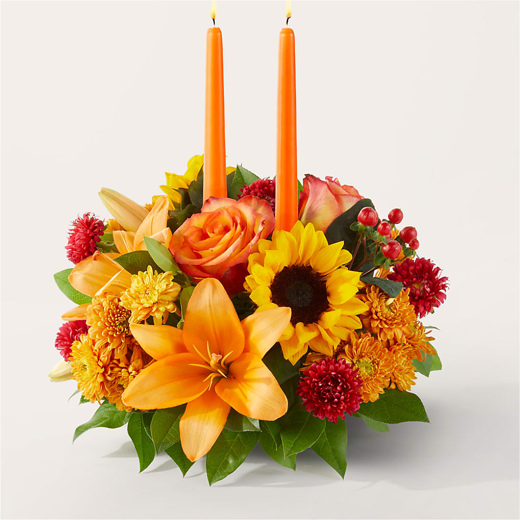 Grateful Centerpiece – Sanford Floral Marketing, Sanford FL