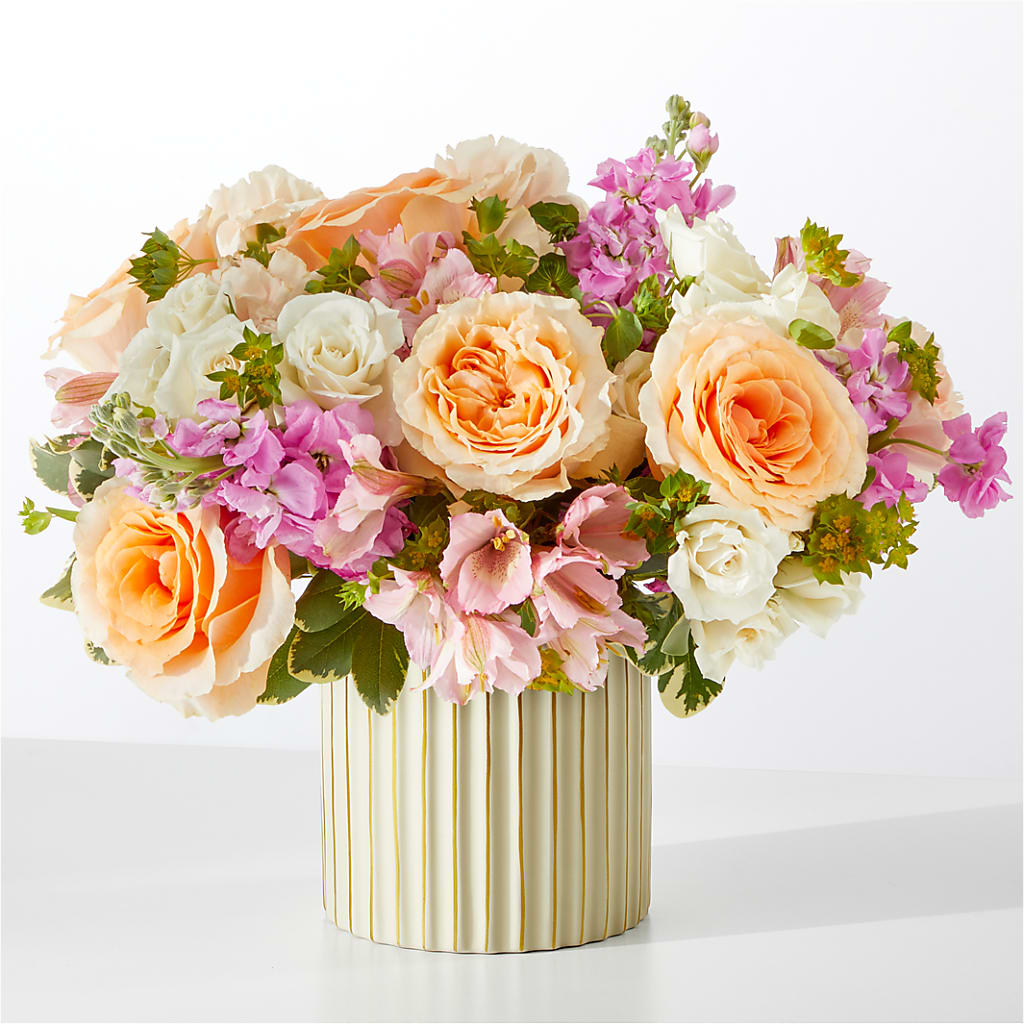 Paradise Bouquet with Ivory Vase – Sanford Floral Marketing, Sanford FL