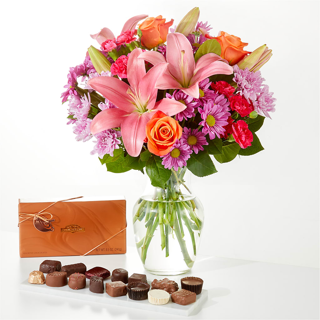 One and Only Bouquet and Chocolate Bundle – Sanford Floral Marketing, Sanford FL