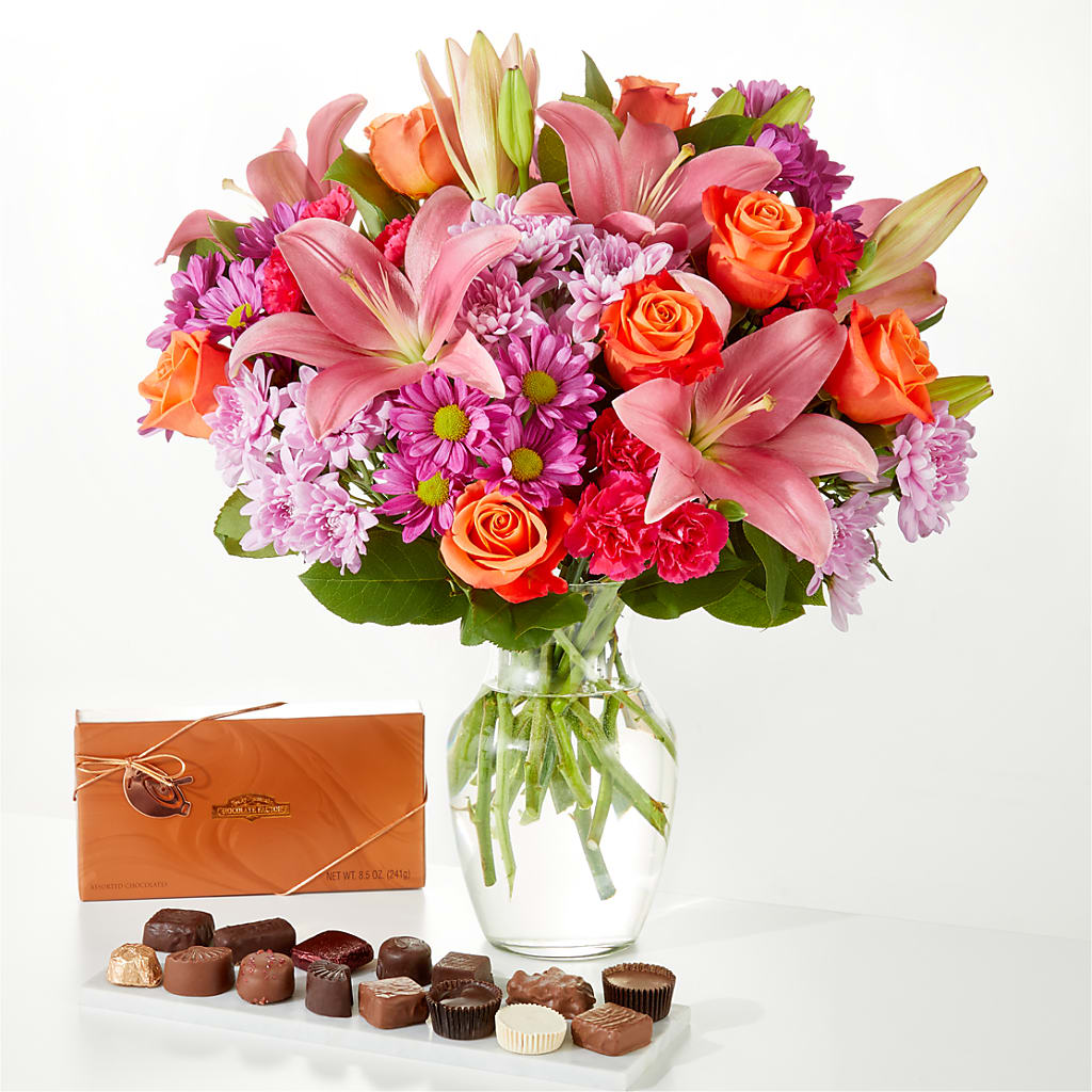 One and Only Bouquet and Chocolate Bundle – Sanford Floral Marketing, Sanford FL