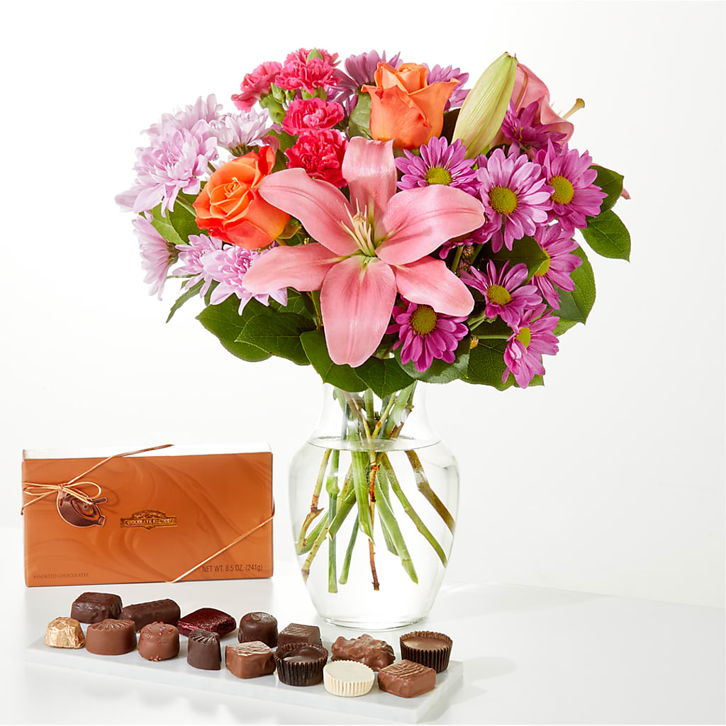 One and Only Bouquet and Chocolate Bundle – Sanford Floral Marketing, Sanford FL