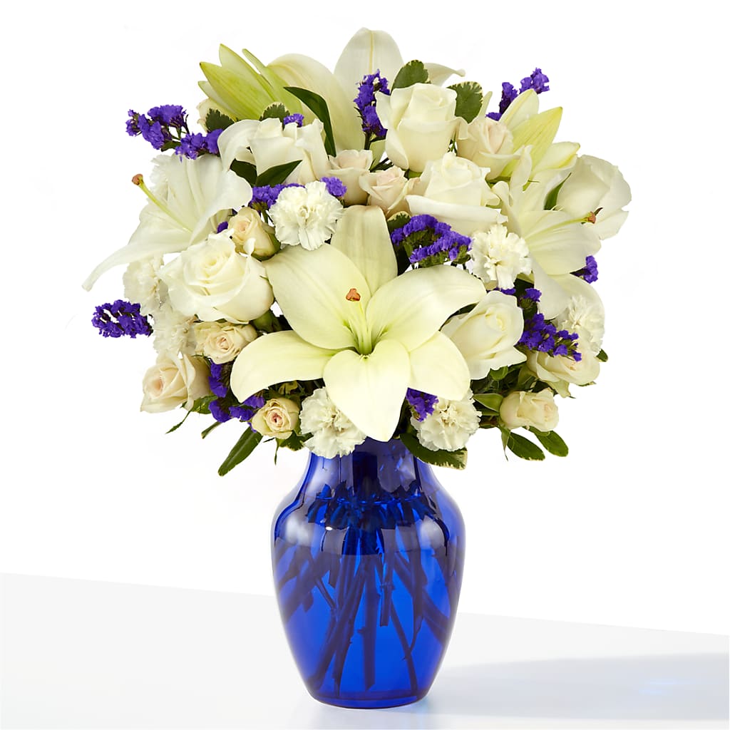 Sapphire Rush Bouquet – Sanford Floral Marketing, Sanford FL