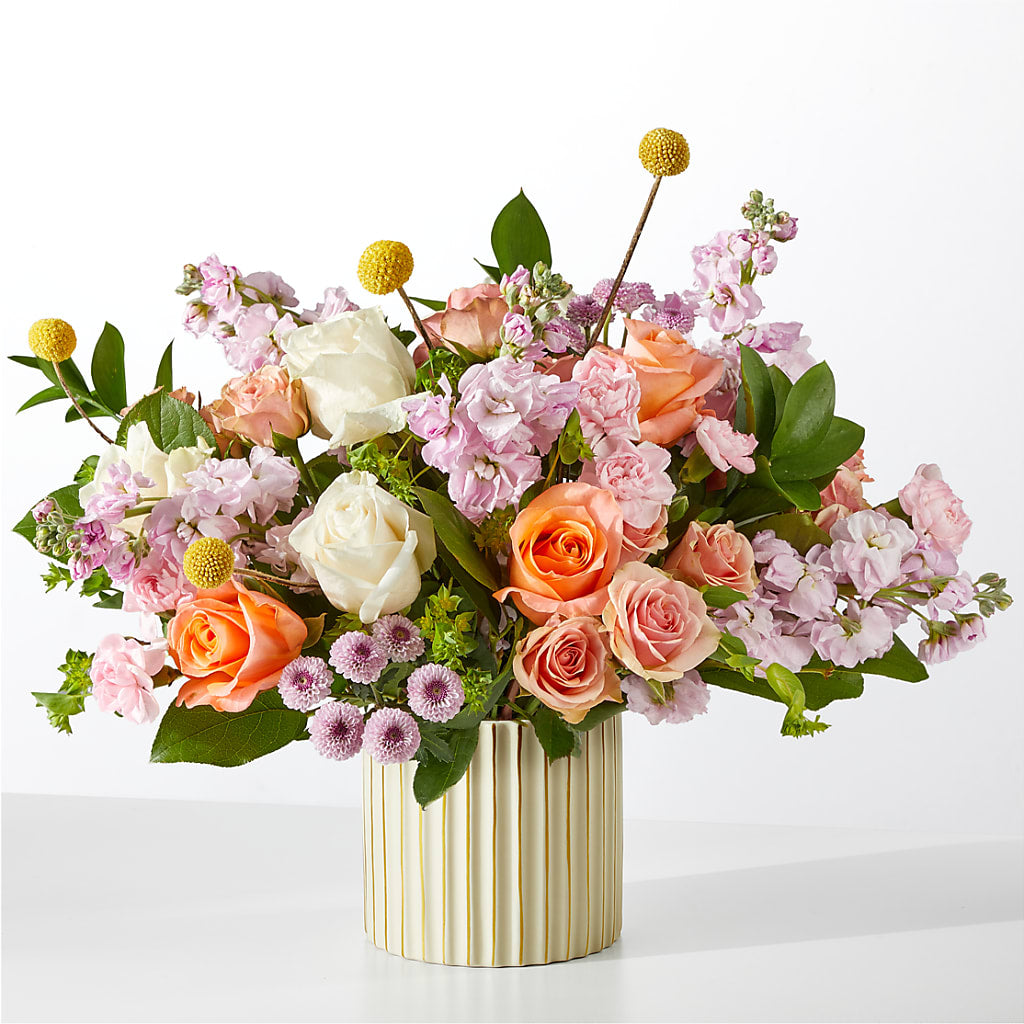 French Market Bouquet with Ivory Vase – Sanford Floral Marketing, Sanford FL