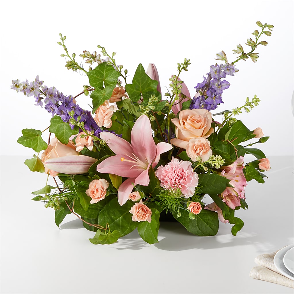 Blossom Time Centerpiece – Sanford Floral Marketing, Sanford FL