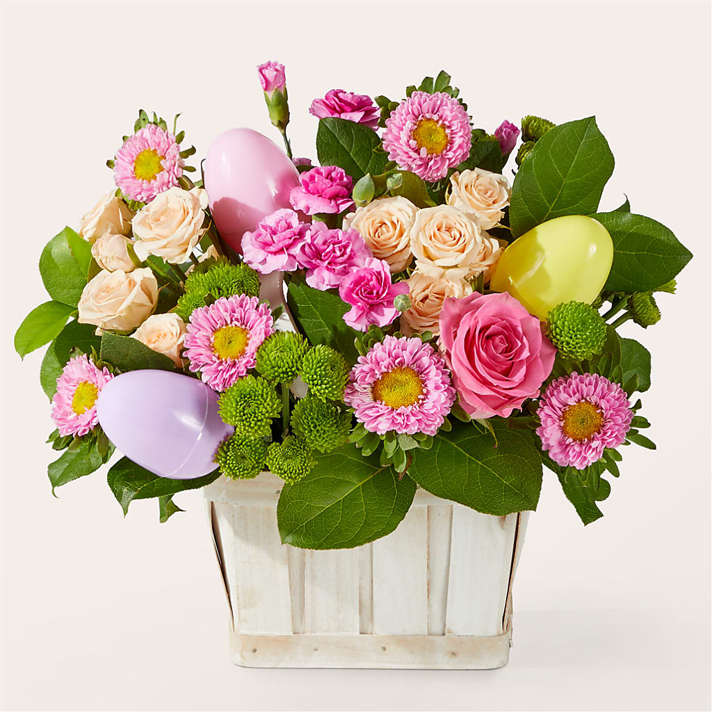 Get Eggcited Basket – Sanford Floral Marketing, Sanford FL