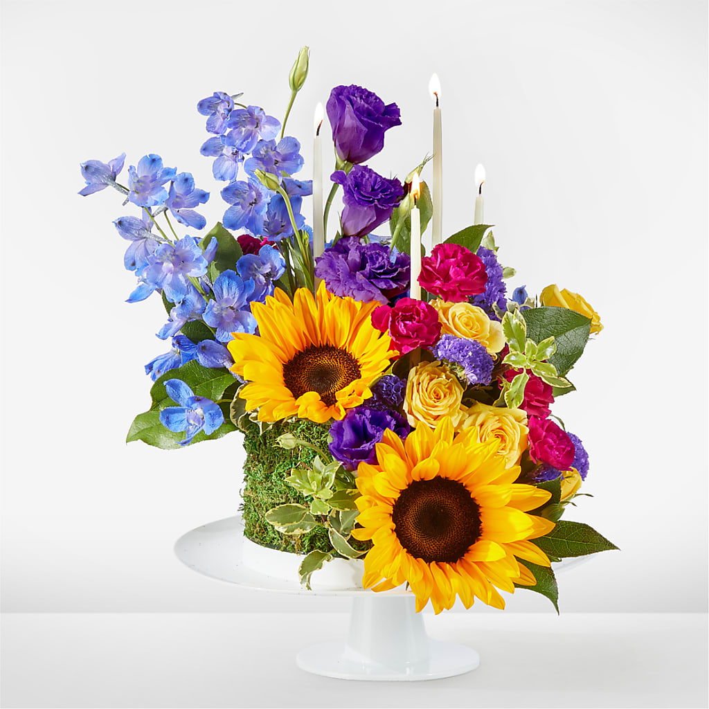 Star of the Day Floral Cake – Sanford Floral Marketing, Sanford FL