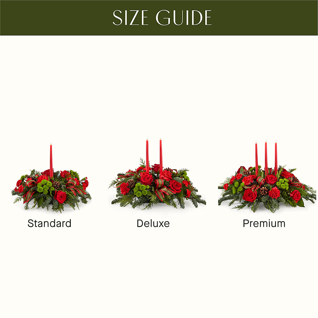 By the Candlelight Centerpiece –  Sanford Floral Marketing, Sanford FL