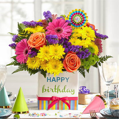 Birthday Brights Bouquet –  Sanford Floral Marketing, Sanford FL