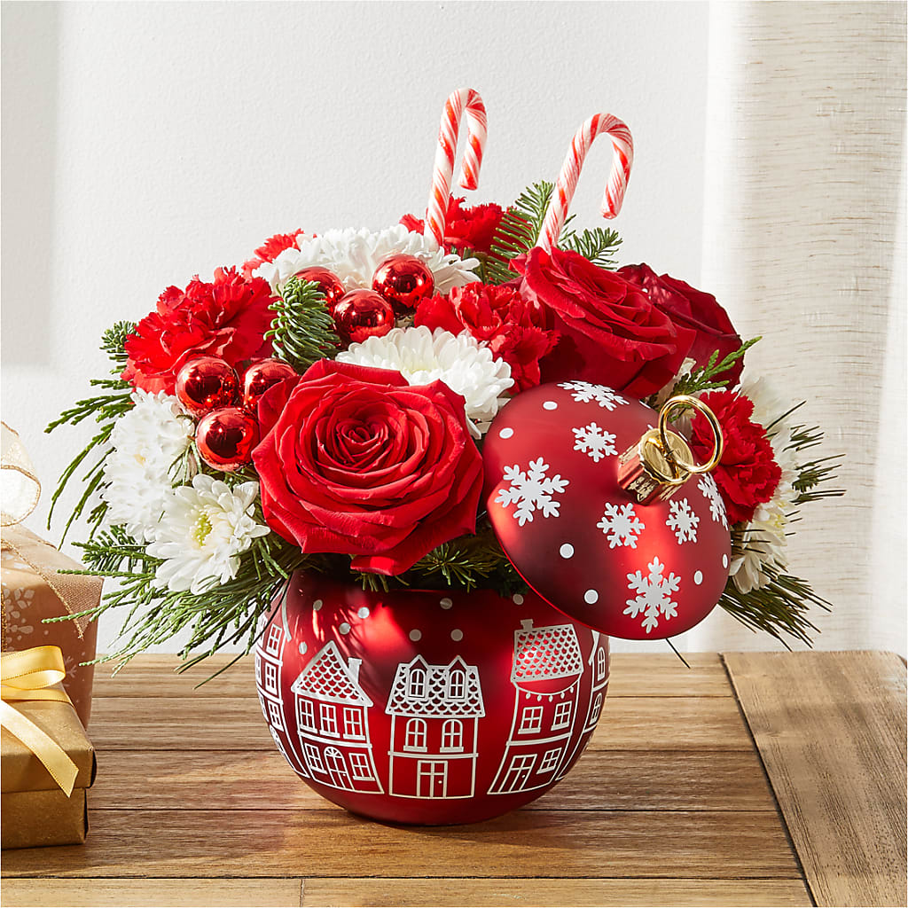 Cheer in the Air Ornament –  Sanford Floral Marketing, Sanford FL