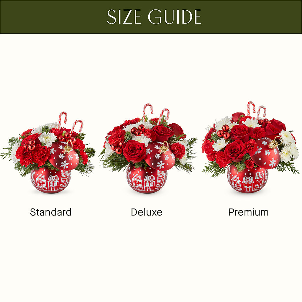 Cheer in the Air Ornament –  Sanford Floral Marketing, Sanford FL