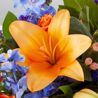 Radiant Citrus Box Bouquet –  Sanford Floral Marketing, Sanford FL