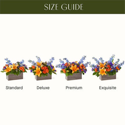 Radiant Citrus Box Bouquet –  Sanford Floral Marketing, Sanford FL