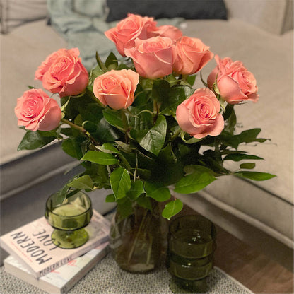 Long Stem Pink Rose Bouquet –  Sanford Floral Marketing, Sanford FL