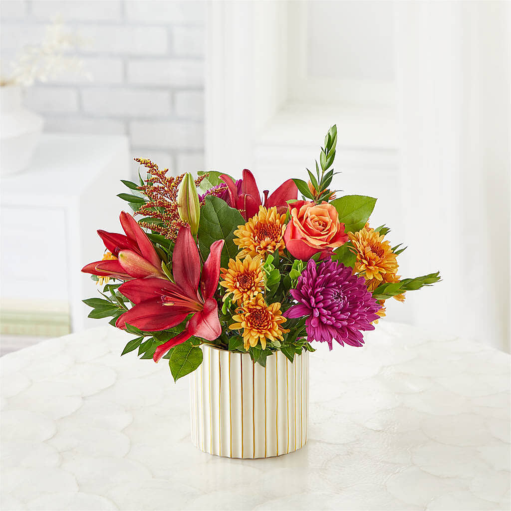 Burgundy Landscape Bouquet –  Sanford Floral Marketing, Sanford FL