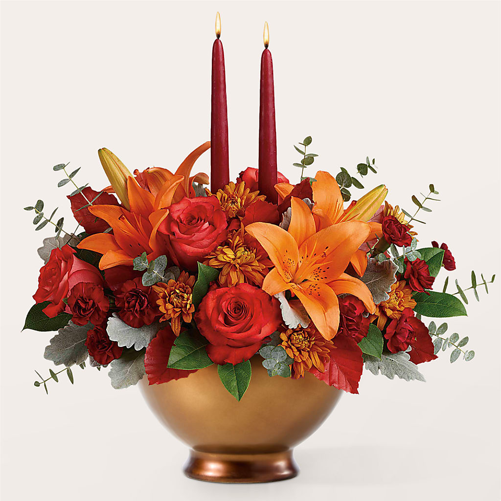 Fruits of Fall Centerpiece –  Sanford Floral Marketing, Sanford FL