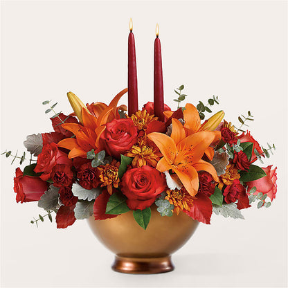 Fruits of Fall Centerpiece –  Sanford Floral Marketing, Sanford FL