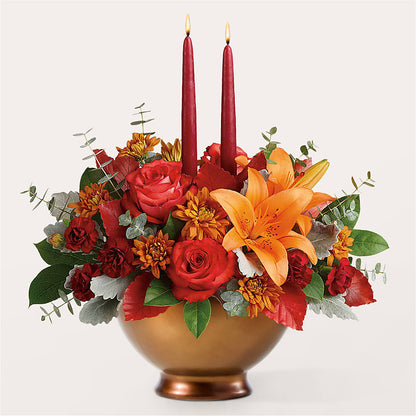 Fruits of Fall Centerpiece –  Sanford Floral Marketing, Sanford FL