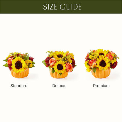 Golden Gourd Pumpkin Bouquet –  Sanford Floral Marketing, Sanford FL
