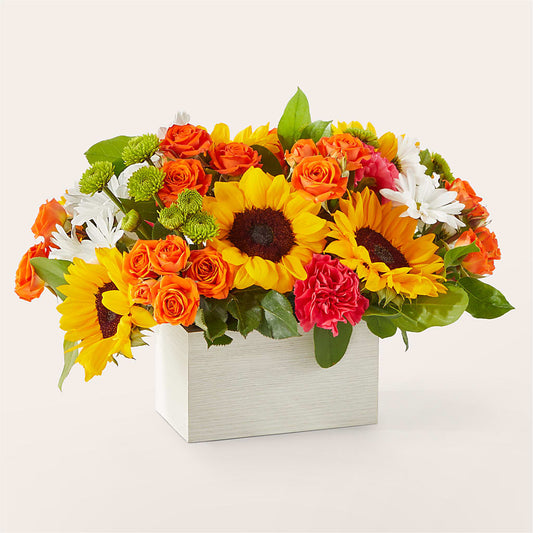 Sun-drenched Blooms Box Bouquet –  Sanford Floral Marketing, Sanford FL