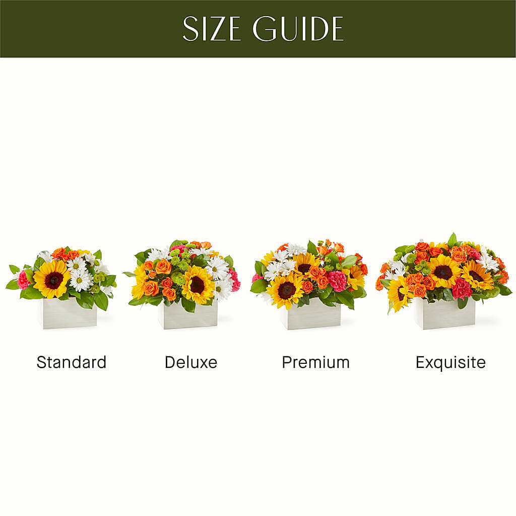 Sun-drenched Blooms Box Bouquet –  Sanford Floral Marketing, Sanford FL