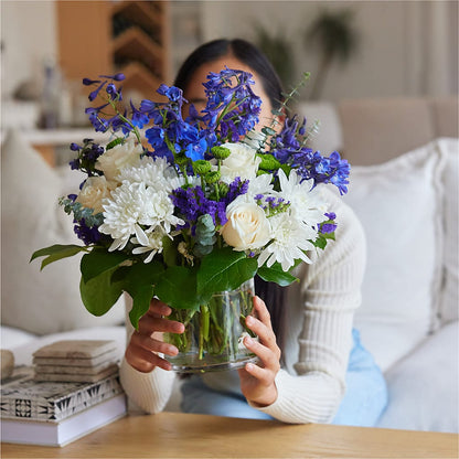 Cerulean Waves Bouquet –  Sanford Floral Marketing, Sanford FL