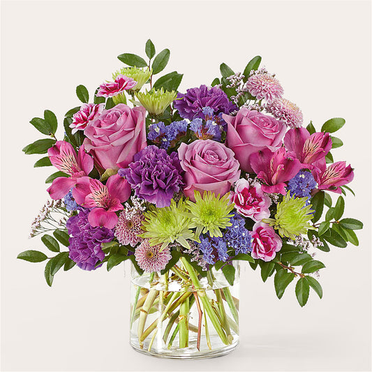 Glass Half Full Bouquet –  Sanford Floral Marketing, Sanford FL
