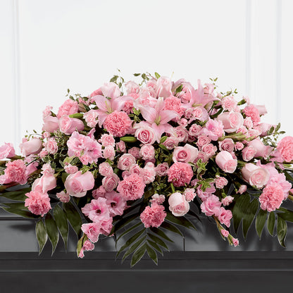 Garden of Comfort Casket Spray (Standard) –  Sanford Floral Marketing, Sanford FL