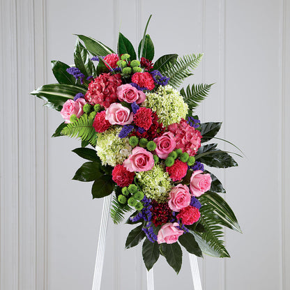 Refreshing Mix Standing Spray –  Sanford Floral Marketing, Sanford FL