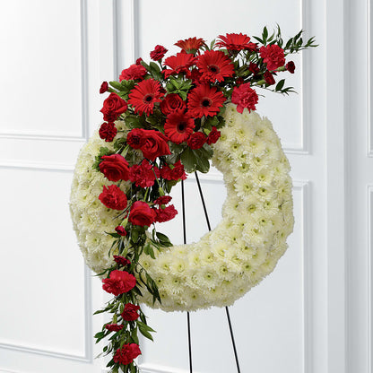 Graceful Tribute Wreath –  Sanford Floral Marketing, Sanford FL