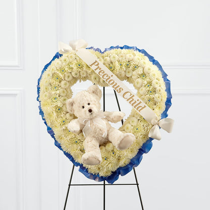 Precious Child Standing Heart –  Sanford Floral Marketing, Sanford FL