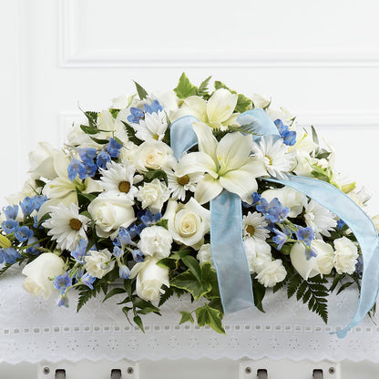 Tender Treasure Casket Spray –  Sanford Floral Marketing, Sanford FL