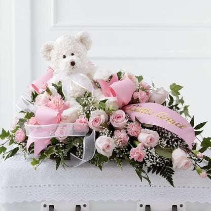 Touch of Sympathy Casket Spray –  Sanford Floral Marketing, Sanford FL